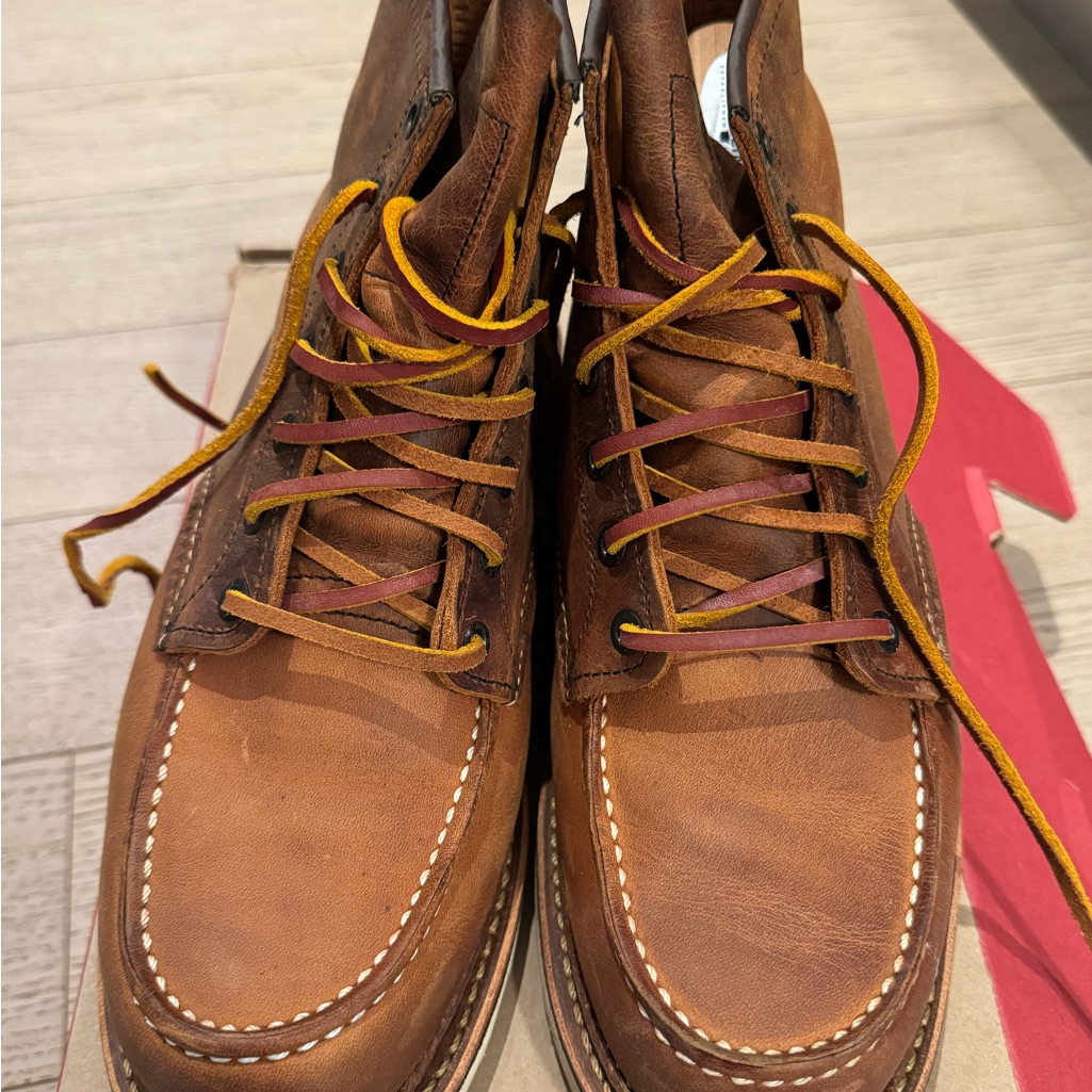 Red Wing Shoes Brown Leather Boots